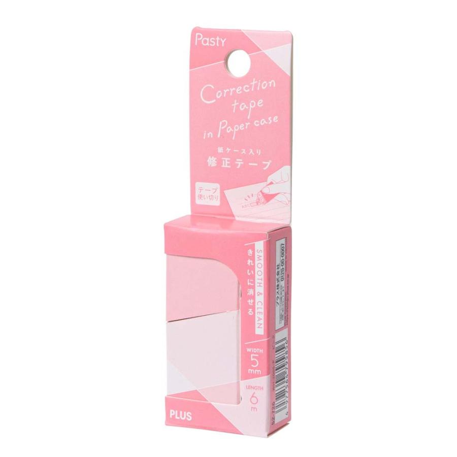 プラス(PLUS) Pasty 紙ケース入り修正テープ ピンク WH-2005-P 52726 | Pasty | 01