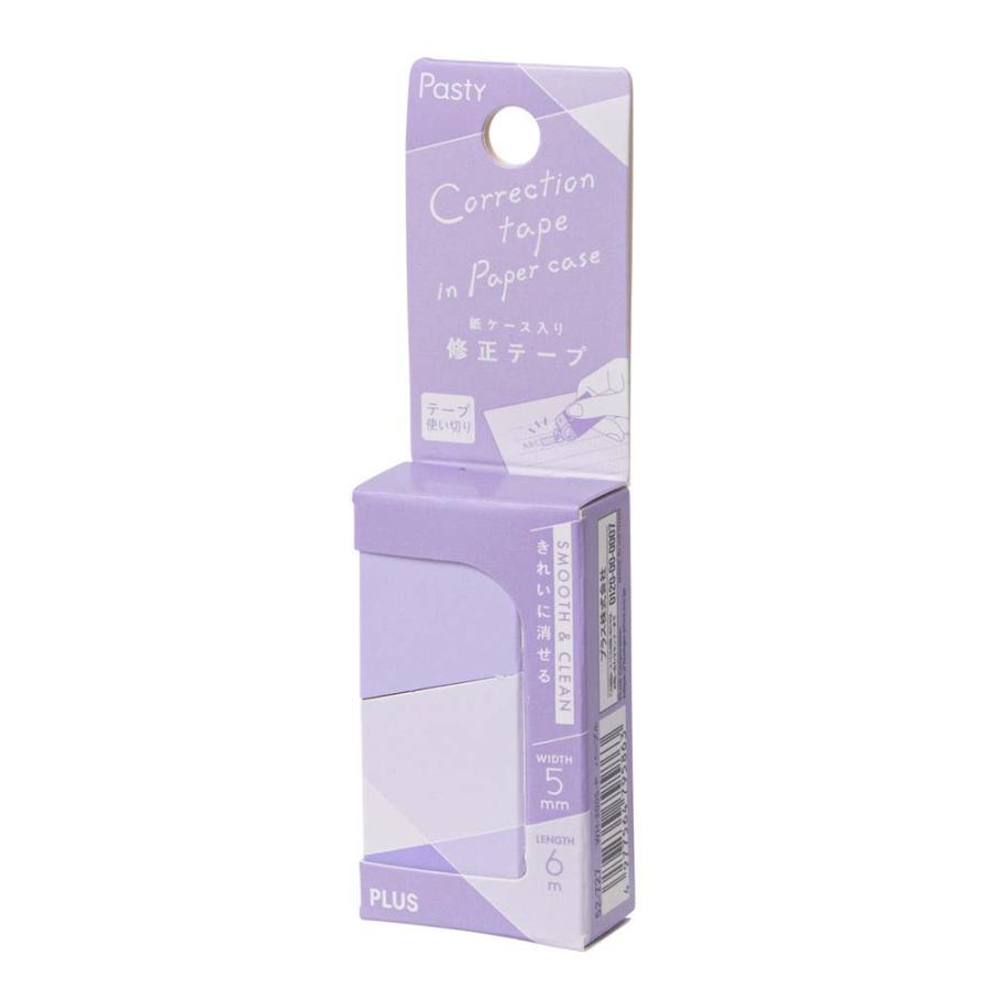 プラス(PLUS) Pasty 紙ケース入り修正テープ パープル WH-2005-P 52727 | Pasty | 01