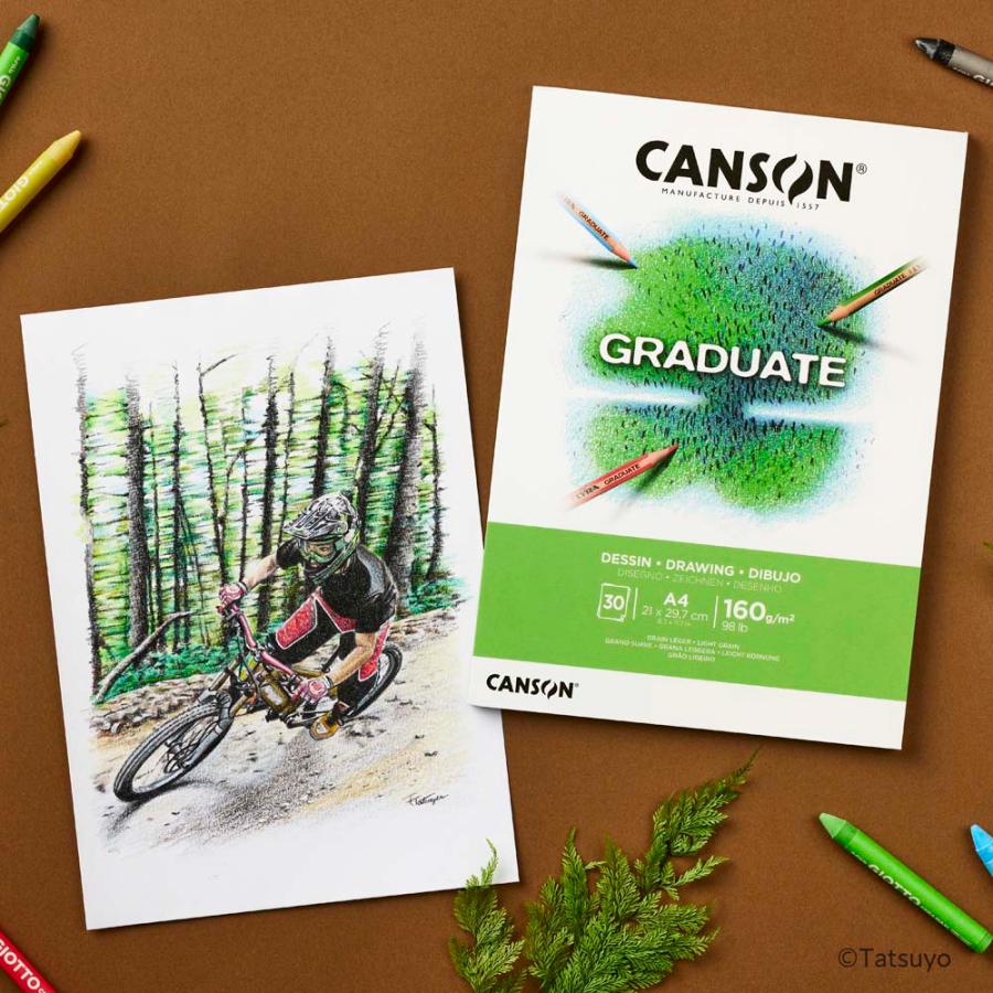 マルマン maruman グラジュエイト パッド ドローホワイト  A4 | maruman | 03