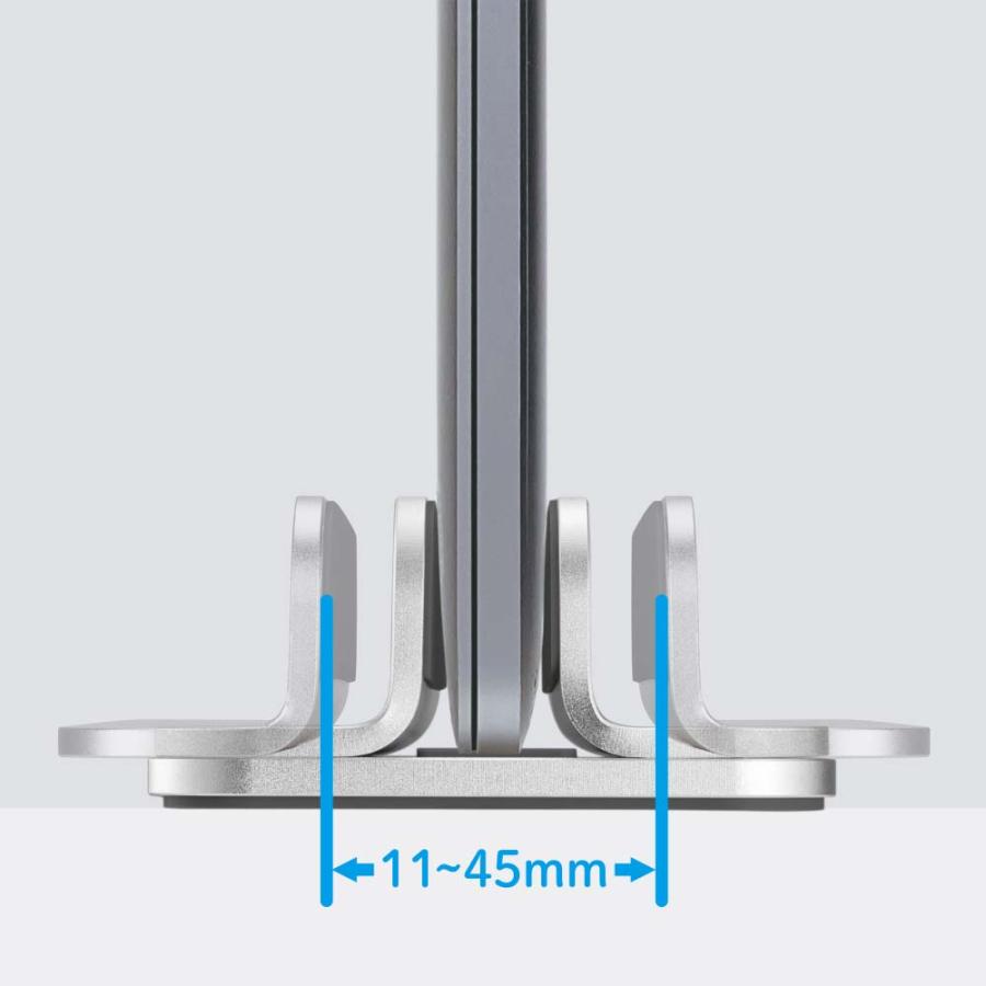 キングジム kingjim ノ−トパソコンスタンド（縦置き）NPS25-SL | KING JIM | 05