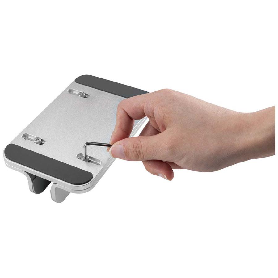 キングジム kingjim ノ−トパソコンスタンド（縦置き）NPS25-SL | KING JIM | 09