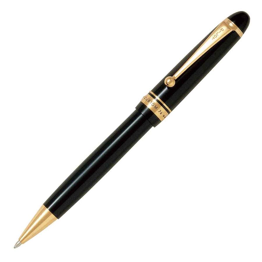 パイロット PILOT 油性ボールペン 1.0mm カスタム74 ブラック ギフトケース付き BKK-1000R-B CUSTOM | PILOT（文具）