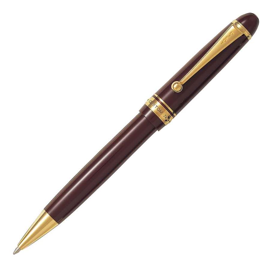パイロット PILOT 油性ボールペン 1.0mm カスタム74 ディープレッド ギフトケース付き BKK-1000R-DR CUSTOM | PILOT（文具）