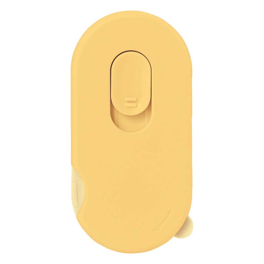 プラス (PLUS) 多機能ダンボールカッター 開梱用 アケトル イエロー BC-011 36751 段ボールカッター ドアスコープ カバー ラベルリムーバー | PLUS