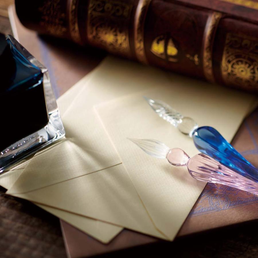 セキセイ アゾン ガラスペン クラシック ブルー AX-8509-00 | ブランド登録なし | 02