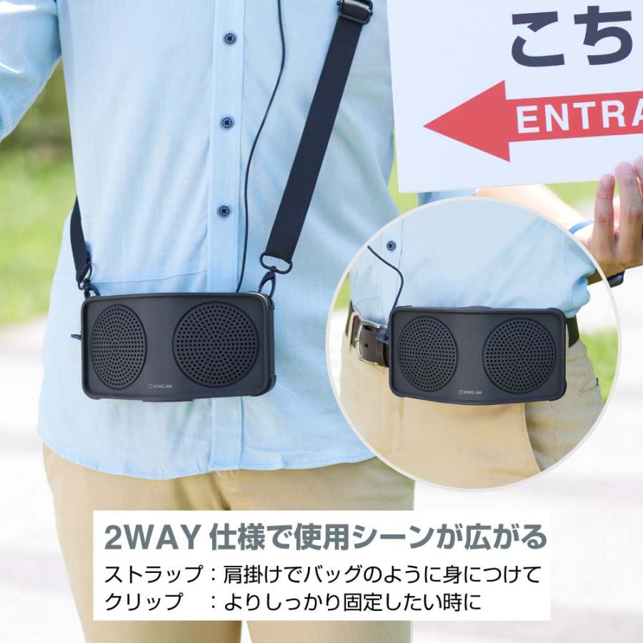 キングジム kingjim ハンズフリ−拡声器 ダークグレー HFLS10-DG | KING JIM | 06