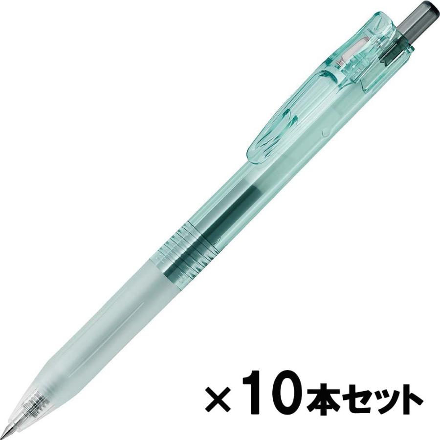 ゼブラ ZEBRA バイオチューブ搭載 サラサクリップ オーシャンブルーグリーン 黒インク 10本セット BI-JJ15-OBG | サラサ