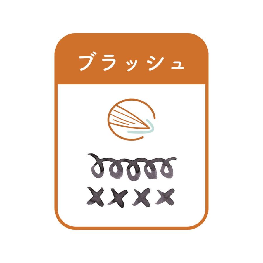 セーラー万年筆 SAILOR hocoro ブラッシュ クリア 270135202 | セーラー万年筆 | 04