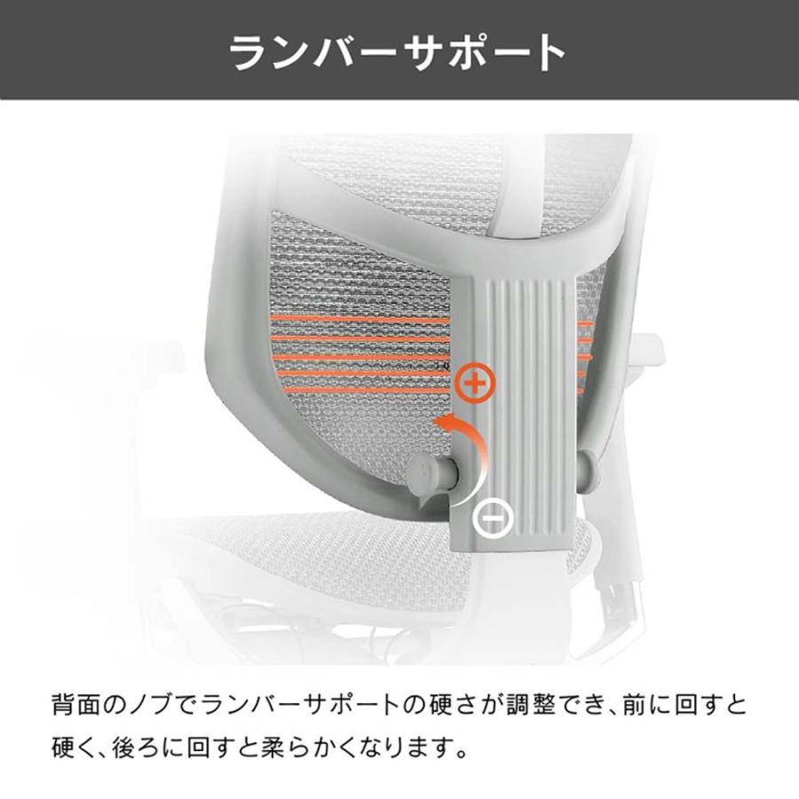 関家具 エルゴヒューマン エンジョイ2 ハイタイプ グレーフレーム EJ2-HAM-GF-BK ブラック 389597 | 関家具 | 09