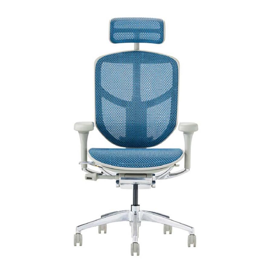 関家具 エルゴヒューマン エンジョイ2 ハイタイプ グレーフレーム EJ2-HAM-GF-BL ブルー 389600 | 関家具