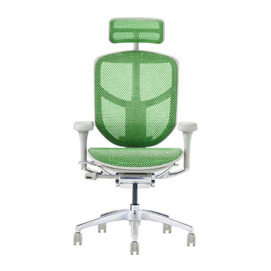 関家具 エルゴヒューマン エンジョイ2 ハイタイプ グレーフレーム EJ2-HAM-GF-GN グリーン 389601 | 関家具