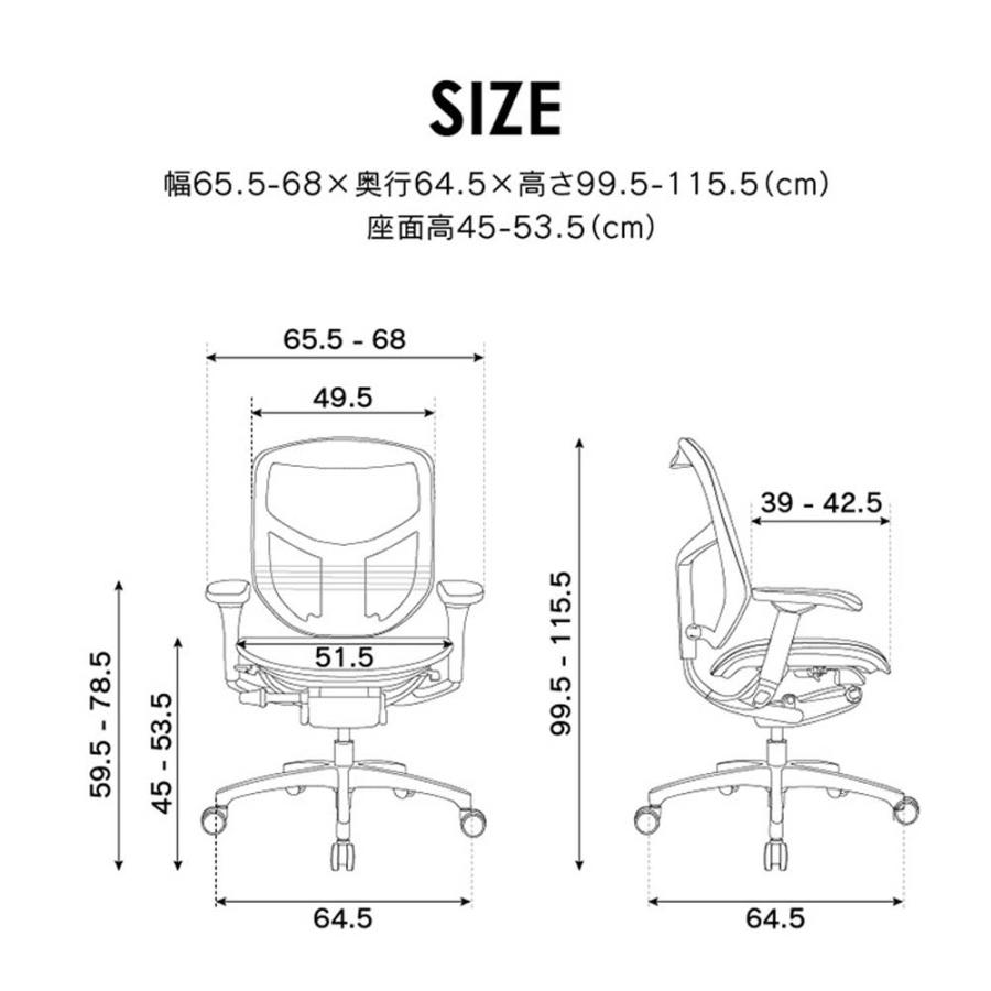 関家具 エルゴヒューマン エンジョイ2 ロータイプ ブラックフレーム EJ2-LAM-BF-RD レッド 389604 | 関家具 | 12