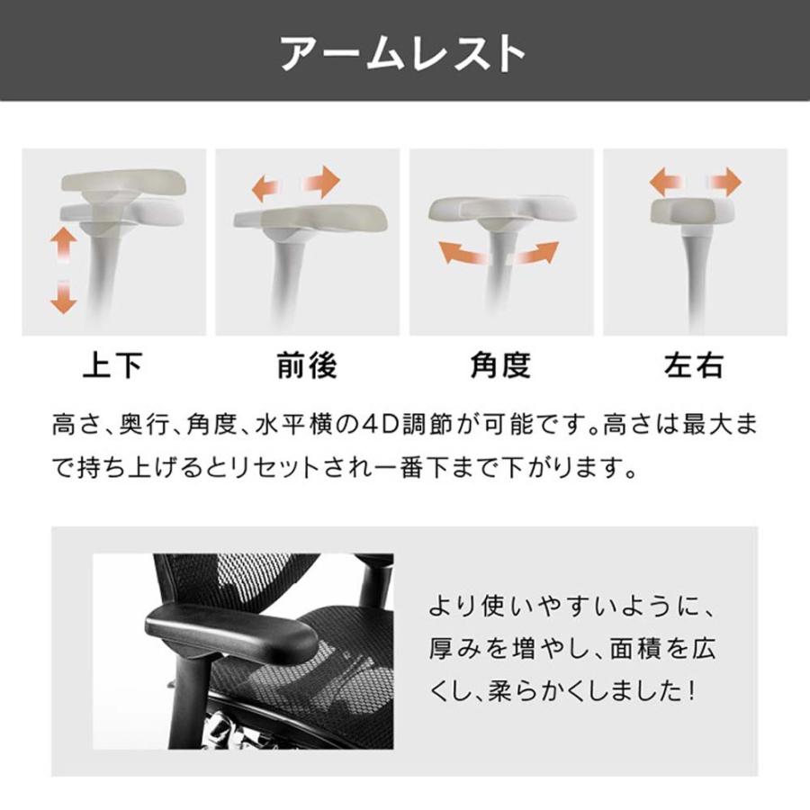 関家具 エルゴヒューマン エンジョイ2 ロータイプ ブラックフレーム EJ2-LAM-BF-BL ブルー 389605 | 関家具 | 10