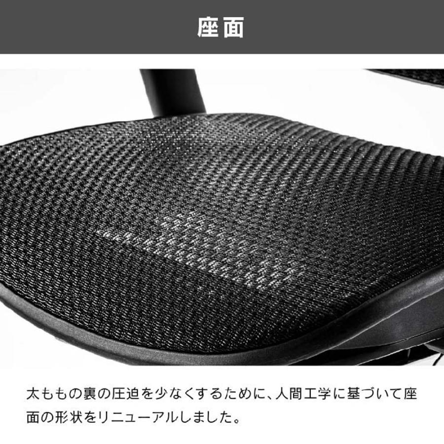 関家具 エルゴヒューマン プロ2 オットマン グレーフレーム EHP2-LPL-DR-GF-BK ブラック 445401 | 関家具 | 07