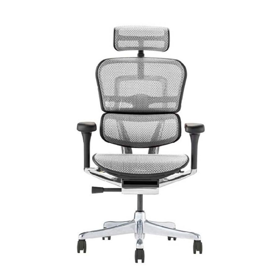 関家具 エルゴヒューマン プロ2 ハイタイプ ブラックフレーム EHP2-HAM-DR-BF-WH ホワイト 445407 | 関家具