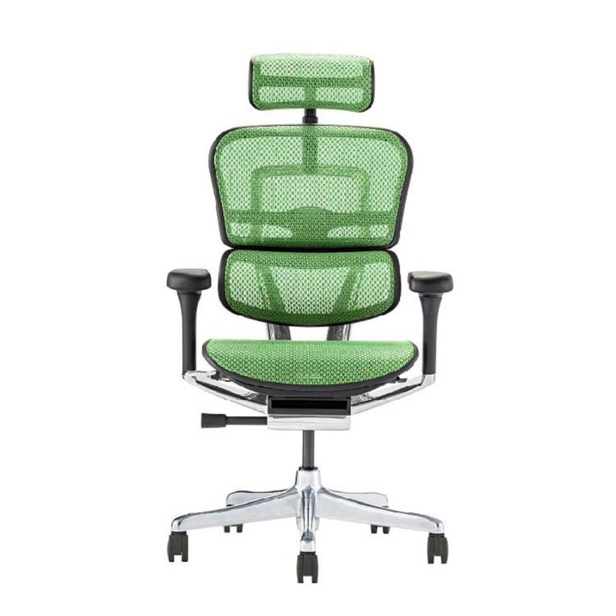 関家具 エルゴヒューマン プロ2 ハイタイプ ブラックフレーム EHP2-HAM-DR-BF-GN グリーン 445410 | 関家具