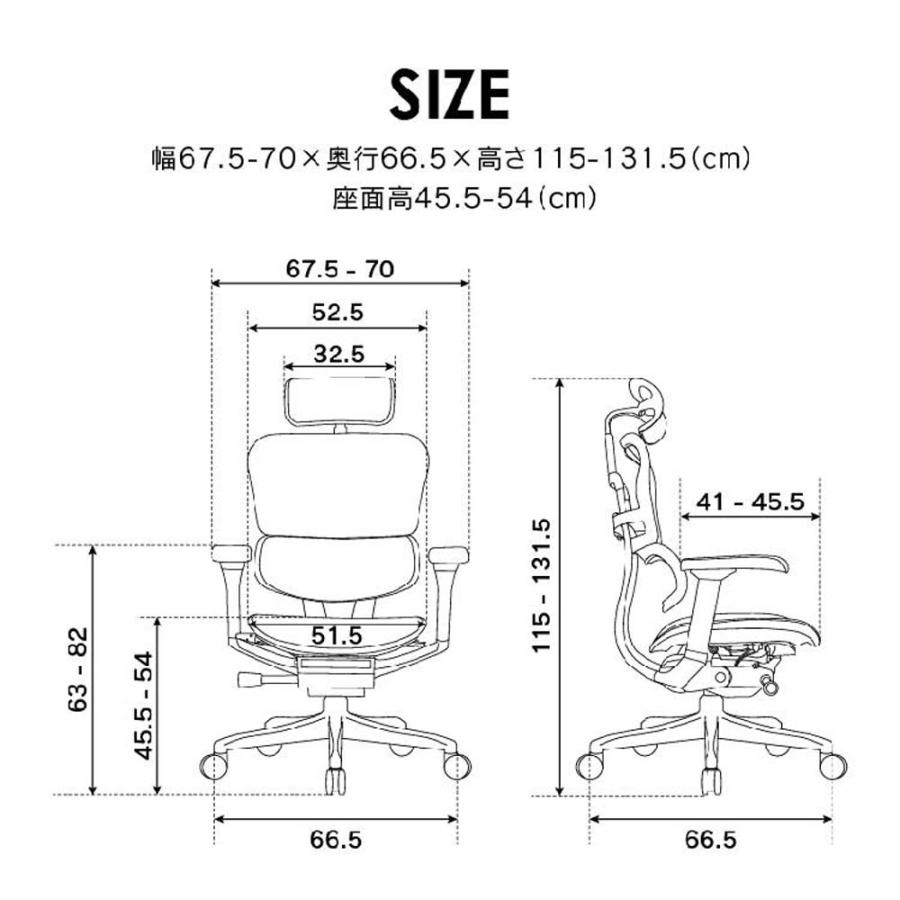 関家具 エルゴヒューマン プロ2 ハイタイプ グレーフレーム EHP2-HAM-DR-GF-RD レッド 445413 | 関家具 | 02