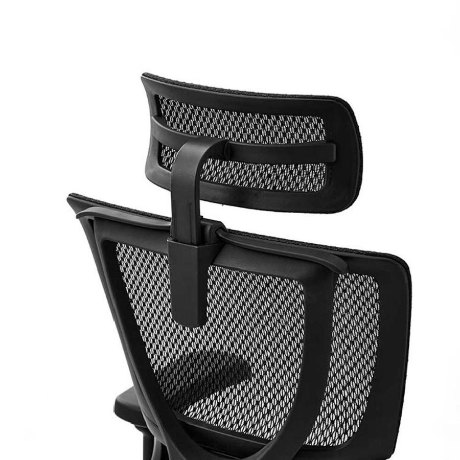 関家具 エルゴヒューマン FIT2 Lite オフィスチェア オットマン付 ブラックフレーム FIT2Lite-BF-BK ブラック 443306 | 関家具 | 15