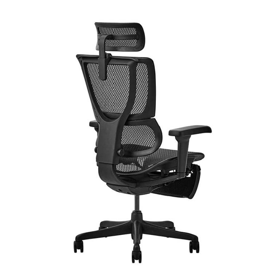 関家具 エルゴヒューマン FIT2 Lite オフィスチェア オットマン付 ブラックフレーム FIT2Lite-BF-BK ブラック 443306 | 関家具 | 05