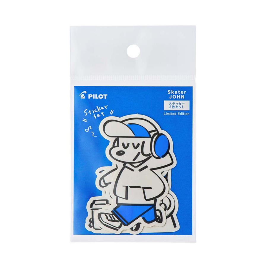 パイロット pilot Skater JOHN ステッカーセット | PILOT（文具）