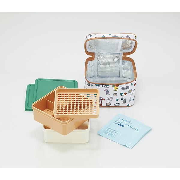 スケーター Skater 保冷バッグ付き 行楽ランチセット くまのプーさん Winnie The Pooh アウトドア KCPC2 | スケーター | 01