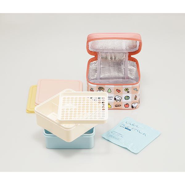 スケーター Skater 保冷バッグ付き 行楽ランチセット スヌーピー ピクニック KCPC2 | スケーター | 01