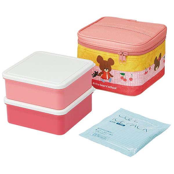 スケーター Skater 保冷バッグ付き 行楽ランチセット くまのがっこう KCPC2 | スケーター