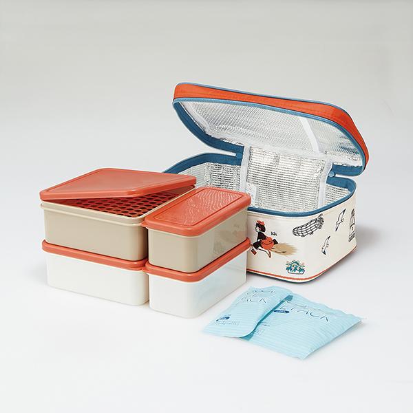 スケーター Skater 保冷バック付き 行楽ランチセット 魔女の宅急便 23 KCPC4 | スタジオジブリ | 02