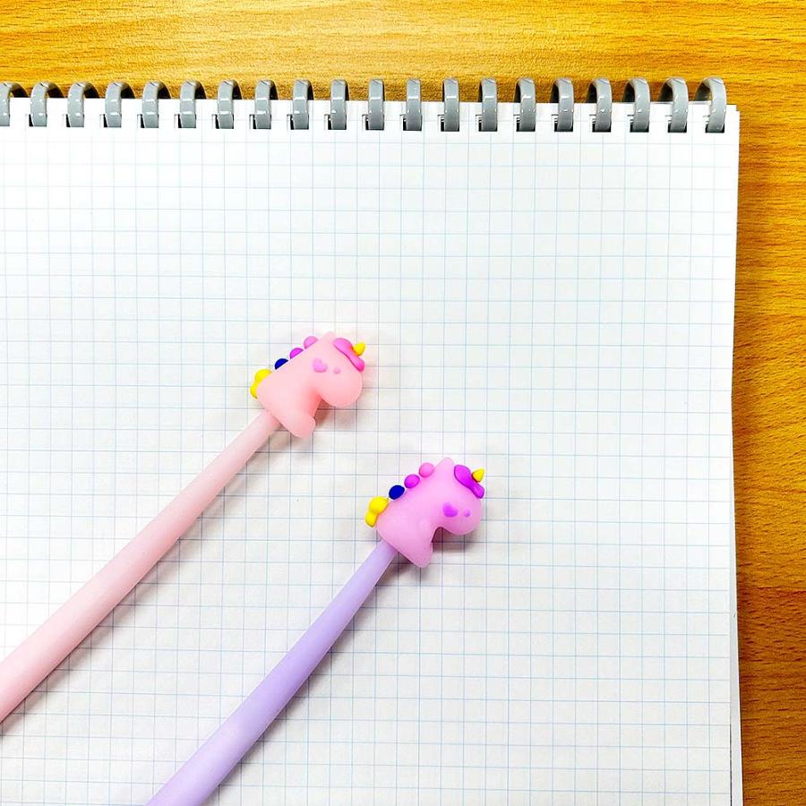 ハイハイ Hi-High 韓国っぽ ゆらゆらゲルペン ユニコーン 2本セット HH-790 | ブランド登録なし | 01