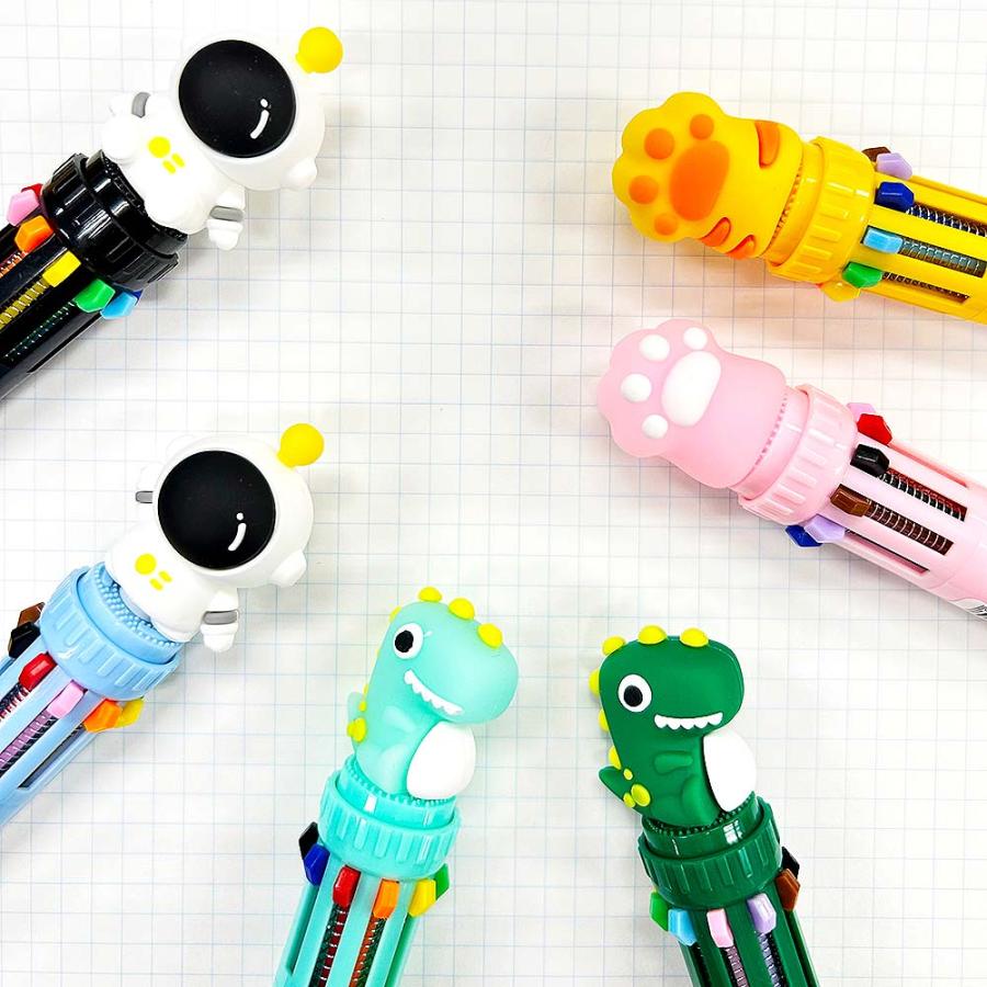 ハイハイ Hi-High 韓国っぽ １０色ボールペン 6本セット HH-1143 | ブランド登録なし | 01