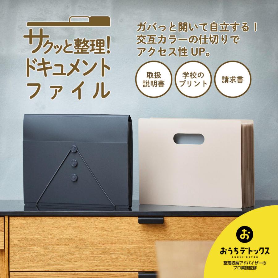 キングジム　KINGJIM サクッと整理 ドキュメントファイル (フタ付) シロ 2290-W | KING JIM | 01