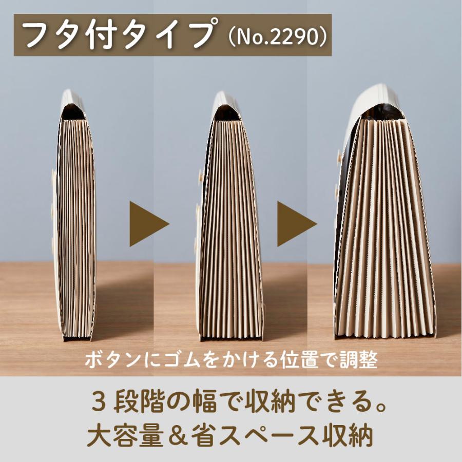 キングジム　KINGJIM サクッと整理 ドキュメントファイル (フタ付) シロ 2290-W | KING JIM | 07