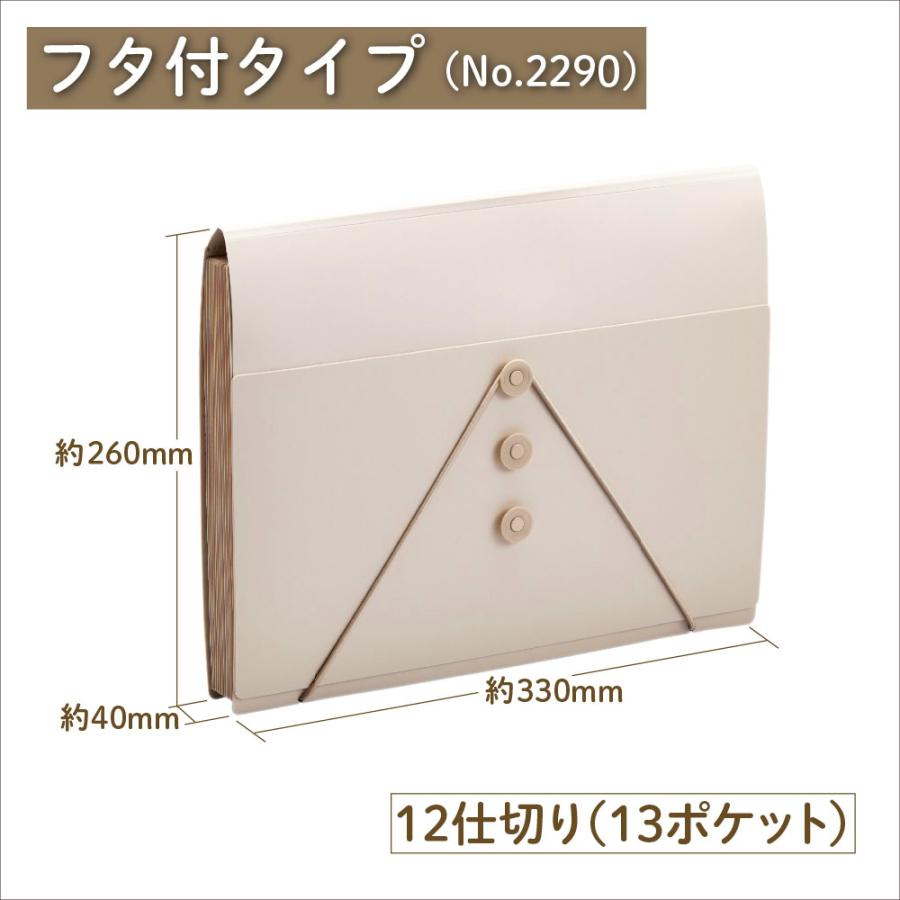 キングジム　KINGJIM サクッと整理 ドキュメントファイル (フタ付) シロ 2290-W | KING JIM | 09