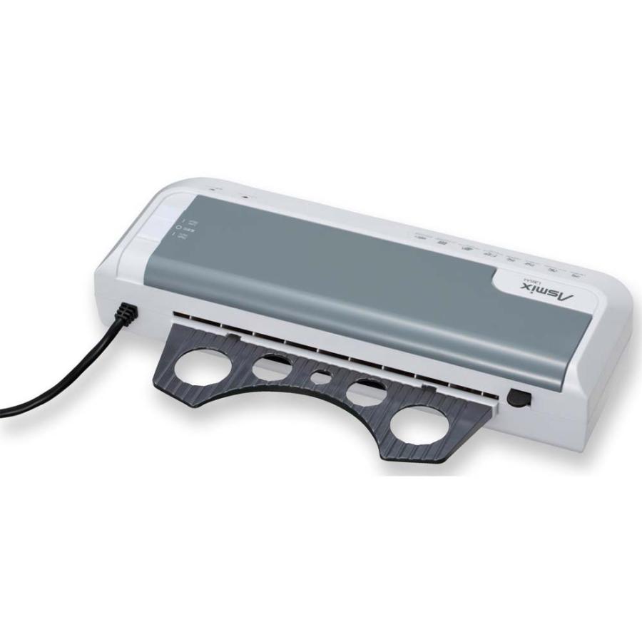 アスカ Asmix 2ローラー ラミネーター ホワイト L205A4W | Asmix | 02