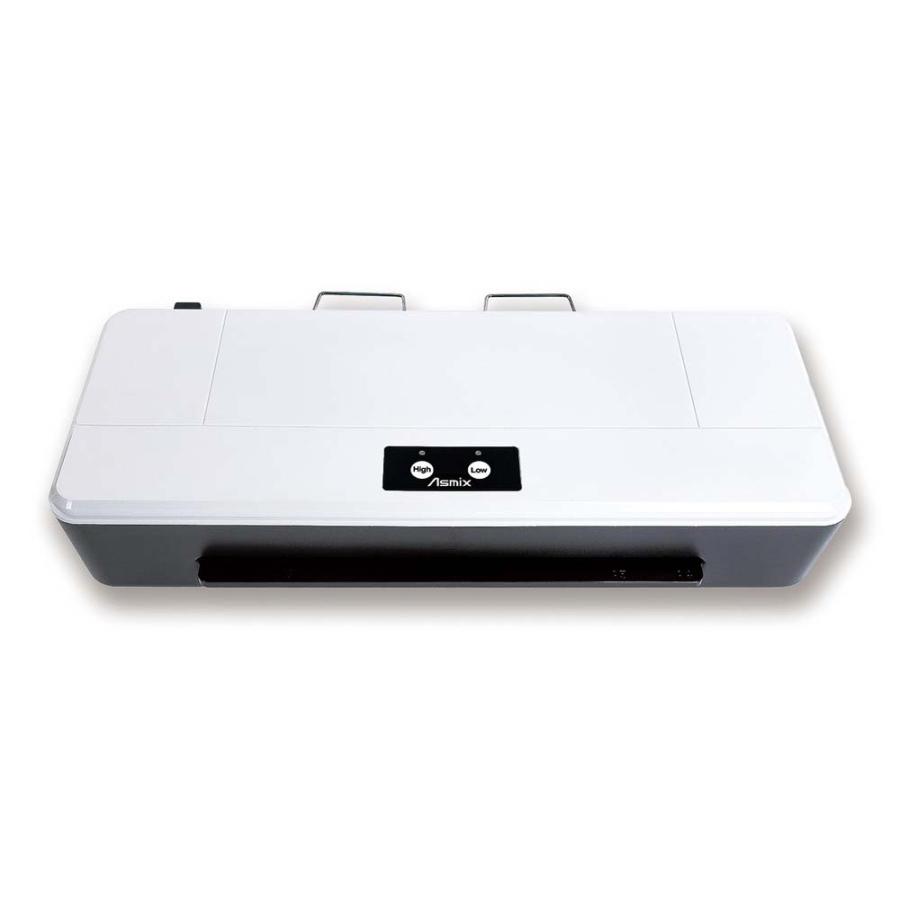 アスカ Asmix 2ローラー ラミネーター ホワイト L215A4 | Asmix | 03