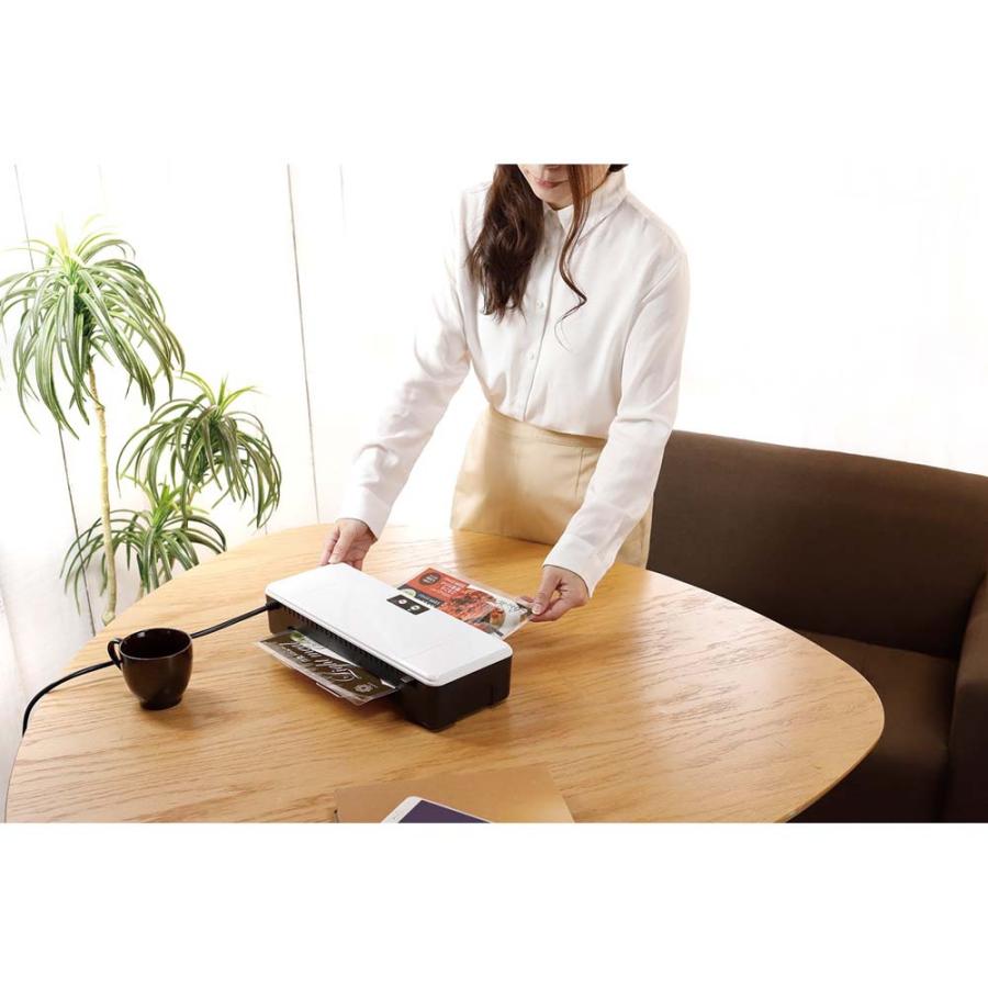 アスカ Asmix 2ローラー ラミネーター ホワイト L215A4 | Asmix | 07