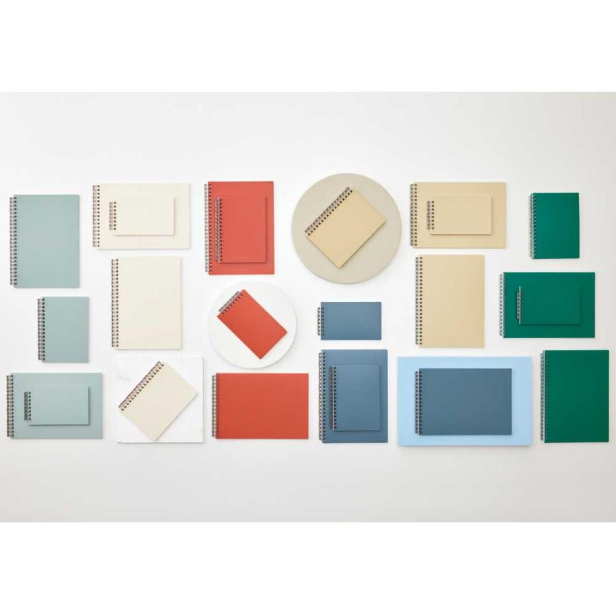 リヒト LIHITLAB オープンリングノート A5 テラコッタオレンジ N2673-4 | LIHIT LAB. | 05