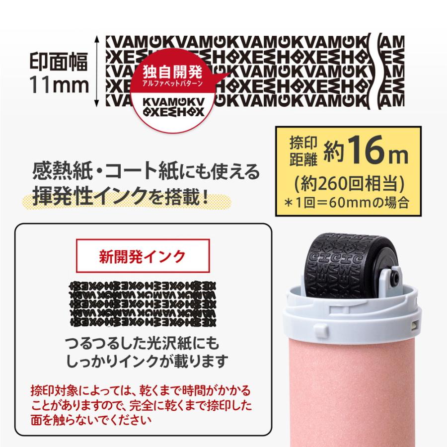 プラス PLUS ローラーケシポン スリムフィット サーモンピンク IS-600CM 40184 | PLUS | 04
