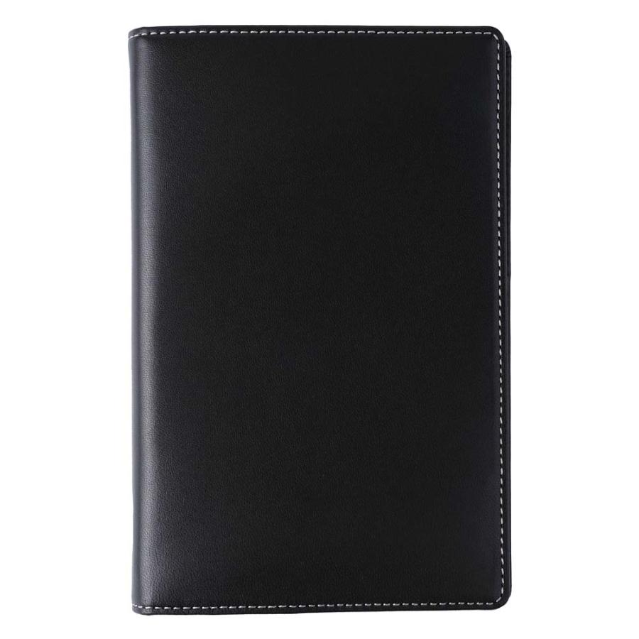 NOLTY（ノルティ） 日本能率協会 システム手帳 本体 バイブルサイズ エントロ B19 ブラック シルバーステッチ BB16-1 | NOLTY