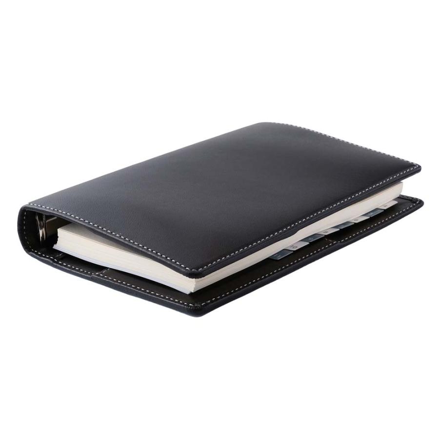 NOLTY（ノルティ） 日本能率協会 システム手帳 本体 バイブルサイズ エントロ B19 ブラック シルバーステッチ BB16-1 | NOLTY | 04