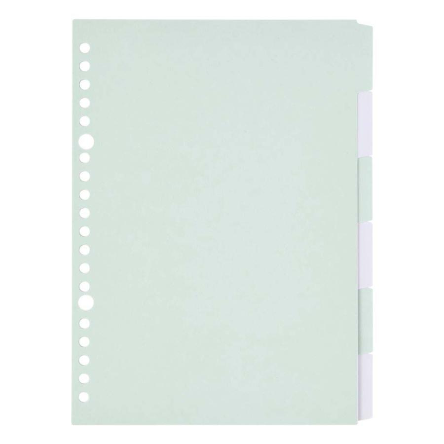 NOLTY（ノルティ） 日本能率協会 NOLTY ノート kukuru A5 インデックスシート グリーン NTK1222 | NOLTY