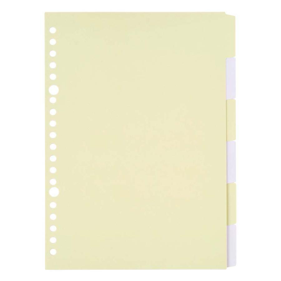 NOLTY（ノルティ） 日本能率協会 NOLTY ノート kukuru A5 インデックスシート イエロー NTK1224 | NOLTY