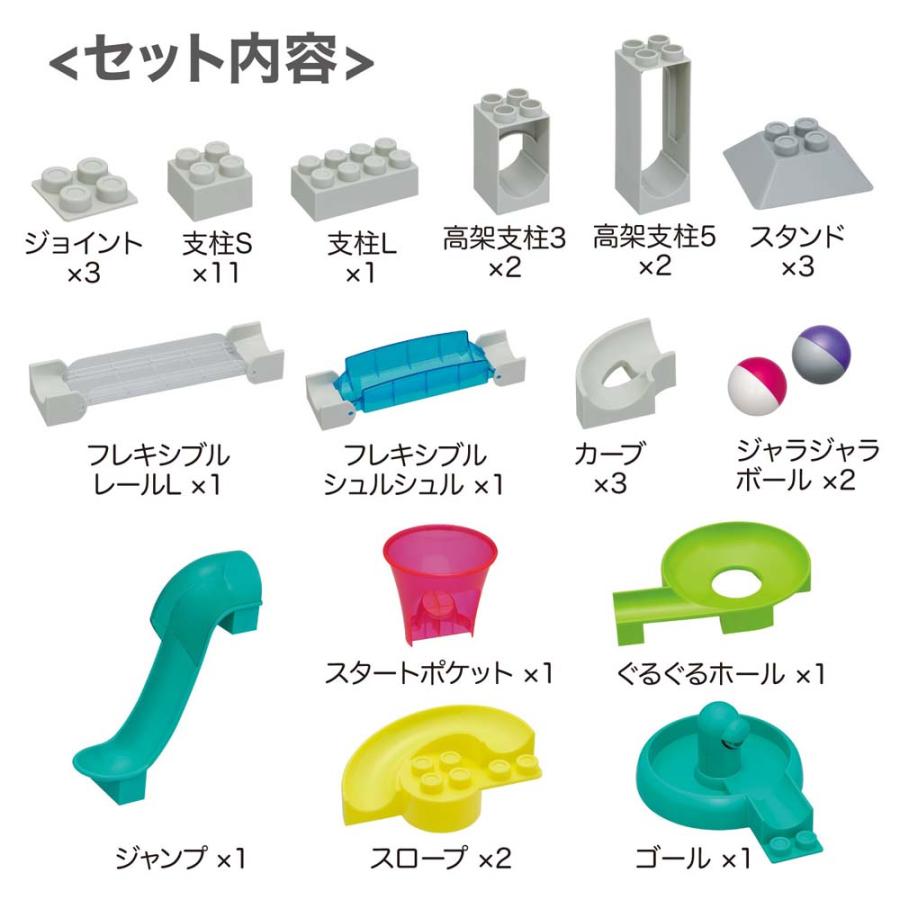 ローヤル ToyRoyal トイローヤル コロコロコースターFLEX +ジャンプS 7032 | トイローヤル | 01