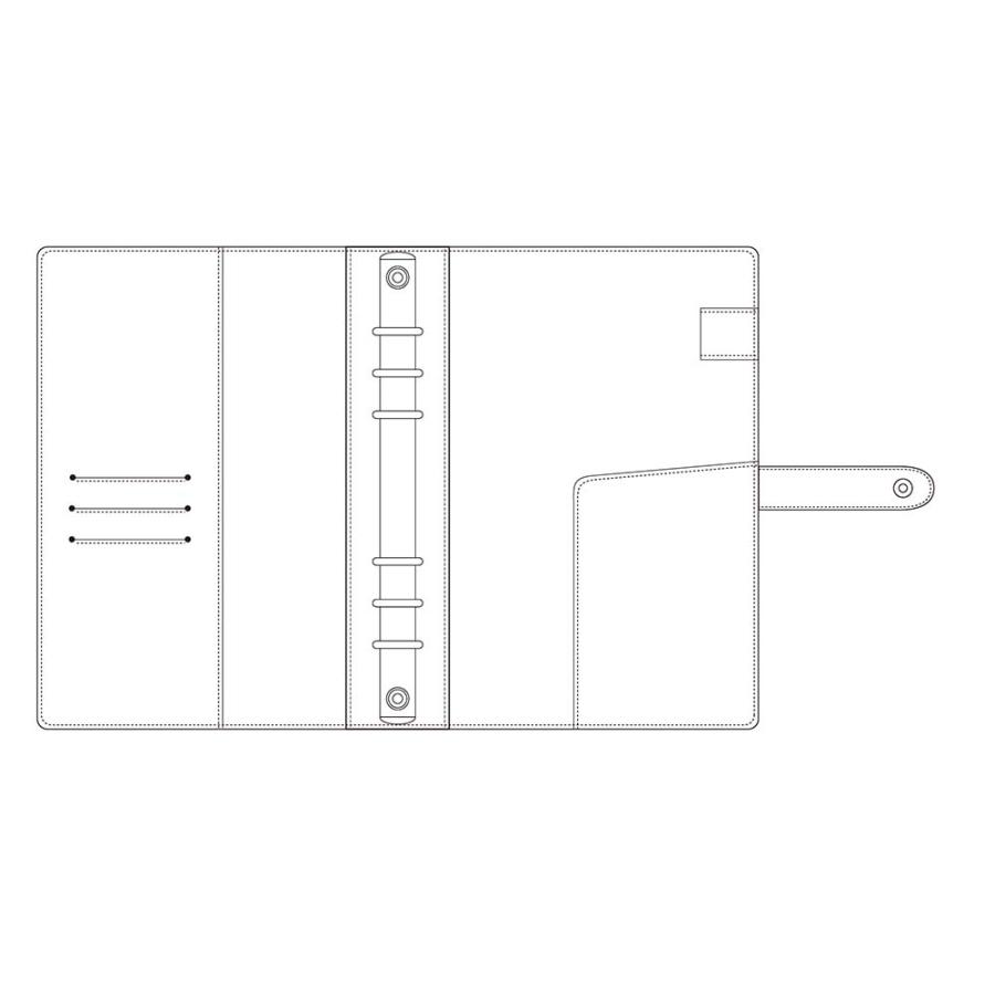 レイメイ藤井 raymay  2026年度 キーワード A5サイズ トレンドシステム手帳 クリーム | レイメイ藤井 | 02
