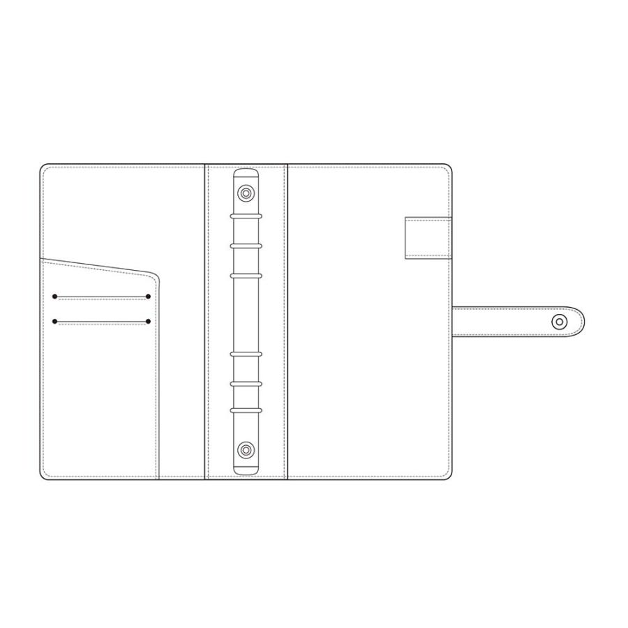 レイメイ藤井 raymay  2026年度 キーワード 聖書サイズ B6サイズ トレンドシステム手帳 グリーン | レイメイ藤井 | 01