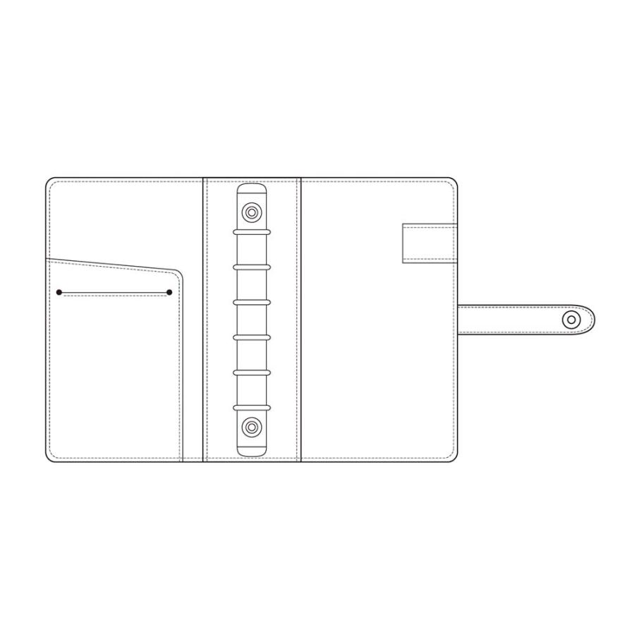 レイメイ藤井 raymay  2026年度 キーワード ポケットサイズ B7サイズ トレンドシステム手帳 グリーン | レイメイ藤井 | 01