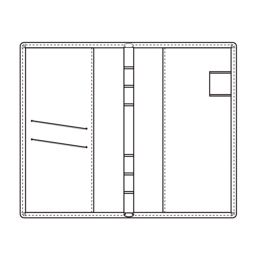 レイメイ藤井 raymay  2026年度 キーワード 聖書サイズ B6サイズ ジャストリフィルサイズ システム手帳 ブラウン | レイメイ藤井 | 01