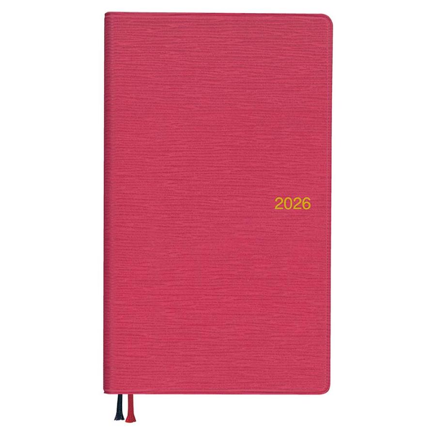 ダイゴー DAIGO 26年 アポイントダイアリーA6スリム 週間 ピンク E1374 | Appoint DIARY
