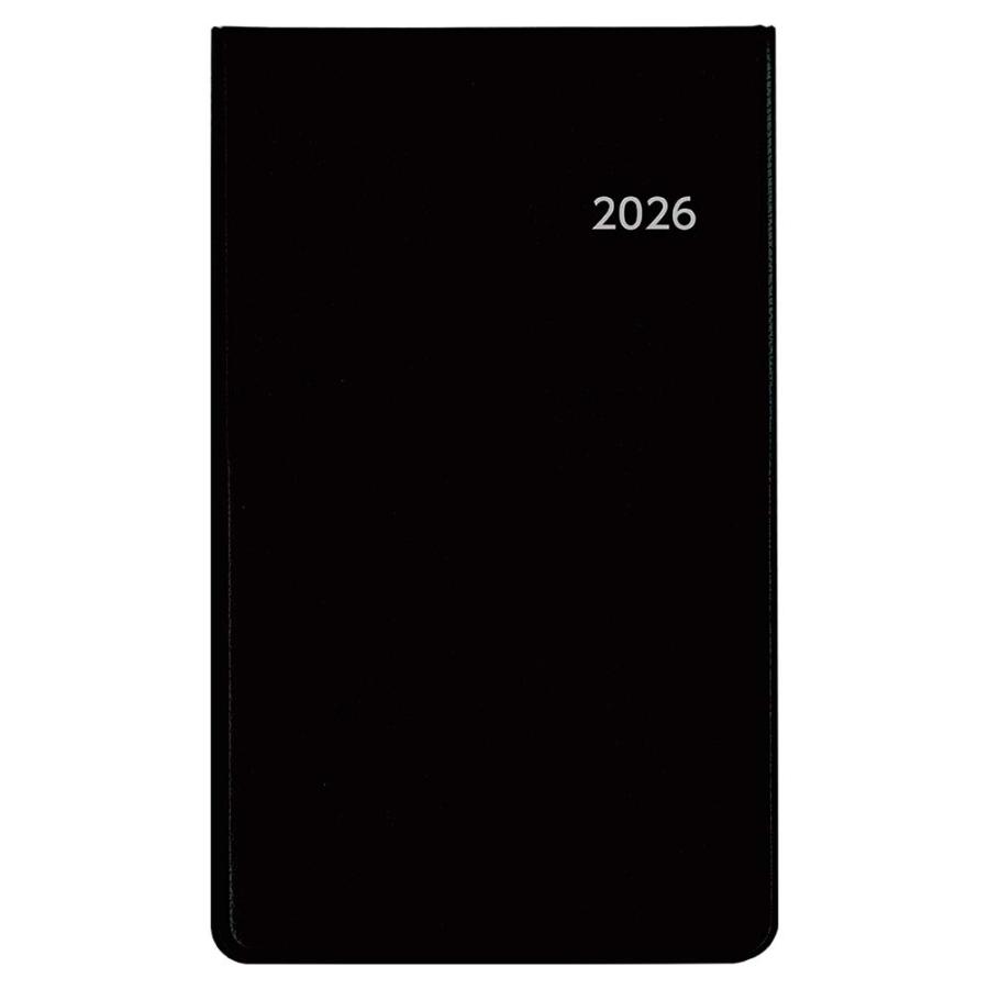 ダイゴー DAIGO 26年 アポイント ダイアリー 文字大 月間 ブラック E8302 | Appoint DIARY