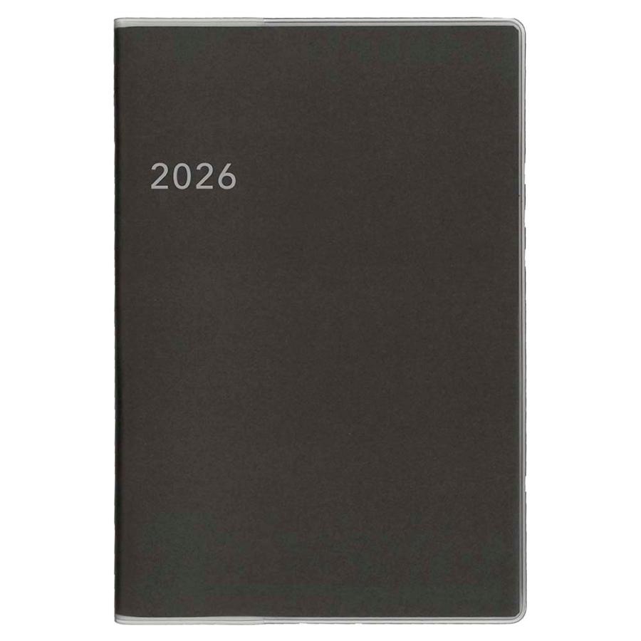 ダイゴー DAIGO 26年 アポイント ノート B6 グレー カバー付 E8149 | Appoint DIARY